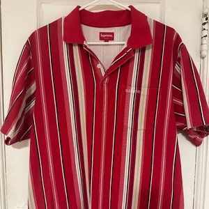 Supreme Vertical Stripe Polo